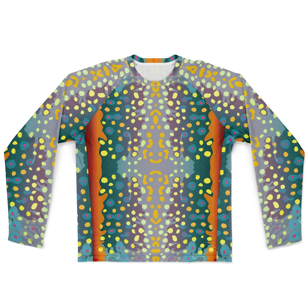 Men's Long Sleeve Performance Shirt - AOP